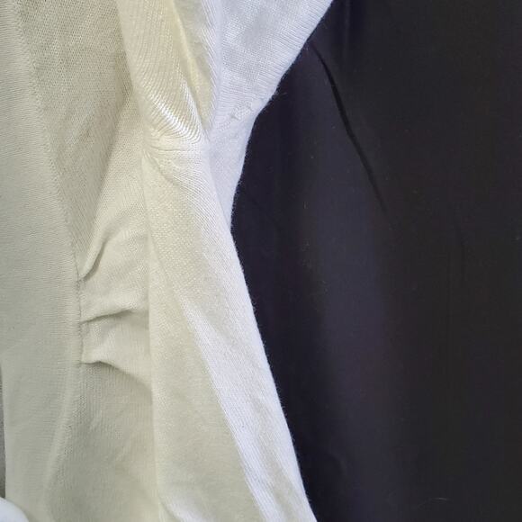 Tabitha by Anthropologie White Cotton Casual Short Sleeve Cardigan Size Small - Picture 8 of 8